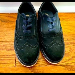 Kenneth Cole Blue Suede Dress Shoes